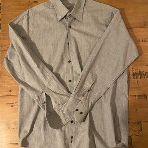 Neiman Marcus | Gray Button Down | L